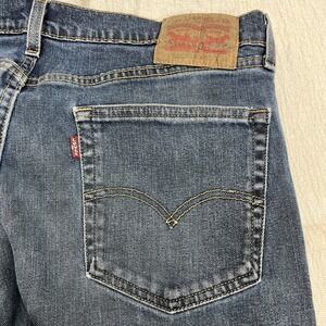 Levi's 505 Men's Jeans Blue‎ Denim 36x32 100% Cotton Straight Leg Y2K 90s Vtg